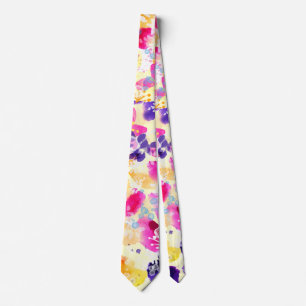 Cravate Fleurs fleurs sauvages de chabby Meadow