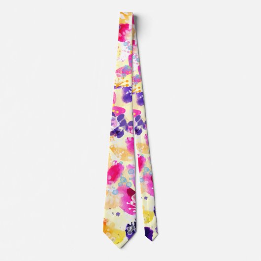 Cravate Fleurs fleurs sauvages de chabby Meadow (Devant)