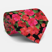 Cravate Fleurs Impatiens (Roulé)