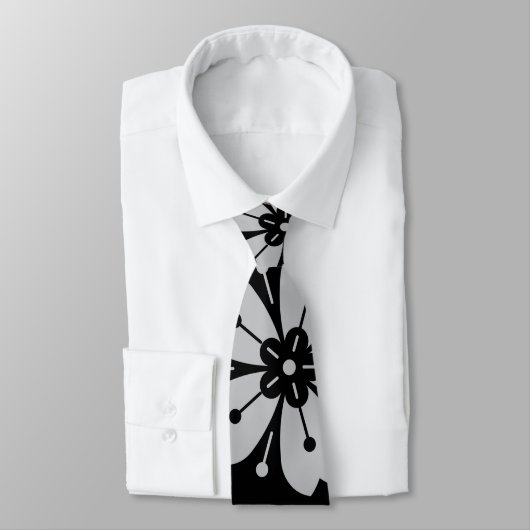 Cravate Fleurs Motif 6 (Attaché)