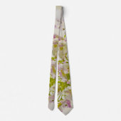 Cravate Fleurs papillons (Dos)