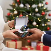 Cravate Fleurs Poinsettiennes Abstraites Chic, Fêtes