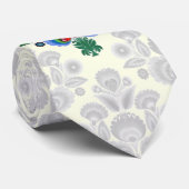 Cravate Fleurs polonaises 2 de gens (Roulé)