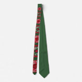 Cravate Fleurs pour Noël (Dos)