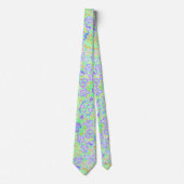 Cravate Fleurs printanières colorées mignonnes (Devant)