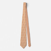Cravate Fleurs Rose Pastel (Devant)