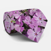 Cravate Fleurs roses (Roulé)