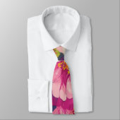 Cravate Fleurs rustiques traditionnelles colorées (Attaché)