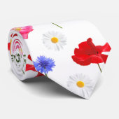Cravate fleurs sauvages (Roulé)