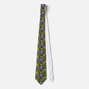 Cravate Fleurs sauvages de Virginia Bluebells