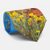 Cravate Fleurs sauvages du désert de l'Utah (Roulé)