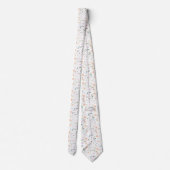 Cravate Fleurs sauvages Individuels Flottant Sur Les Pierr (Dos)