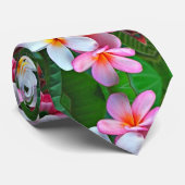 Cravate Fleurs tropicales (Roulé)