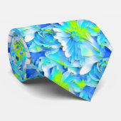 Cravate Fleurs tropicales florales (Roulé)