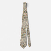 Cravate Fleurs vintages (Devant)