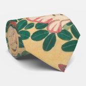 Cravate Fleurs vintages Azalea Peinture japonaise (Roulé)