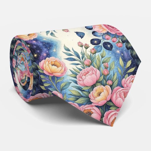 Cravate Fleurs vives (Roulé)