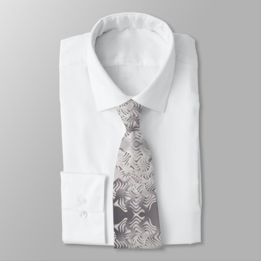 Cravate flocon d'argent (Attaché)