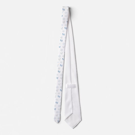 Cravate Flocon de neige (Dos)
