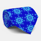 Cravate Flocon de neige de Noël (Roulé)