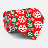 Cravate Flocon de neige d'or de rapport (Roulé)