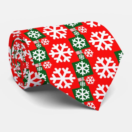 Cravate Flocon de neige d'or de rapport (Roulé)