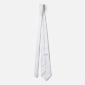 Cravate Flocons de neige (Dos)