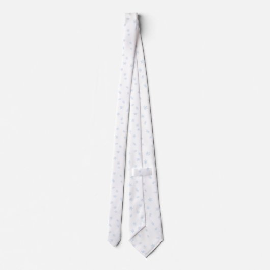 Cravate Flocons de neige (Dos)