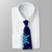 Cravate Flocons de neige (Attaché)