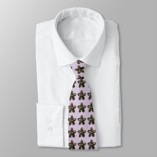 Cravate Floraison de pierre (Attaché)