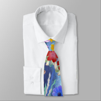 Cravate Floral