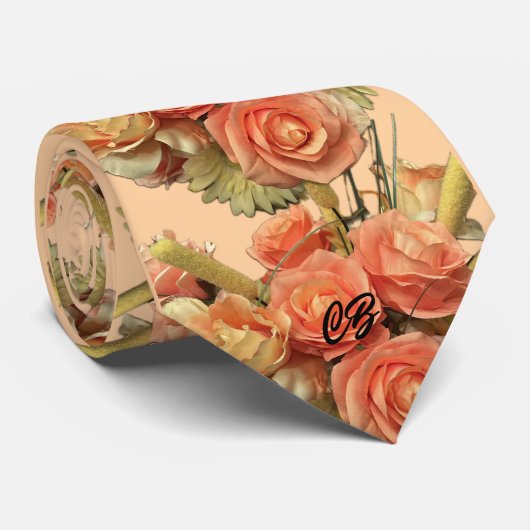 cravate "floral" (Roulé)