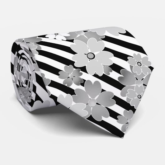 Cravate Floral (Roulé)