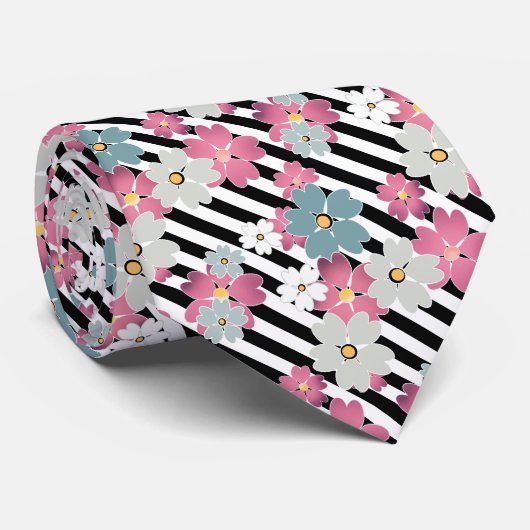 Cravate Floral (Roulé)