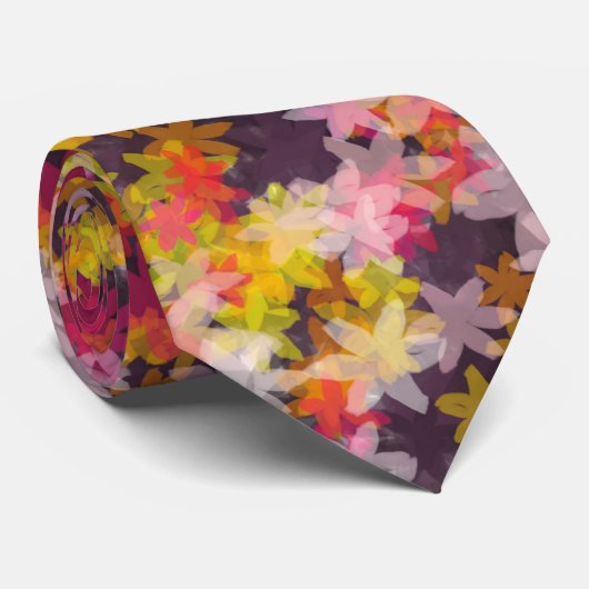 Cravate floral (Roulé)