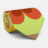 Cravate floral rétro (Roulé)