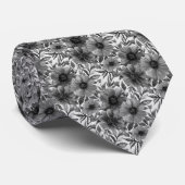 Cravate Floral rustique mode rétro motif (Roulé)