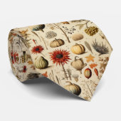 Cravate Floral Thanksgiving Motif Vintage (3) (Roulé)