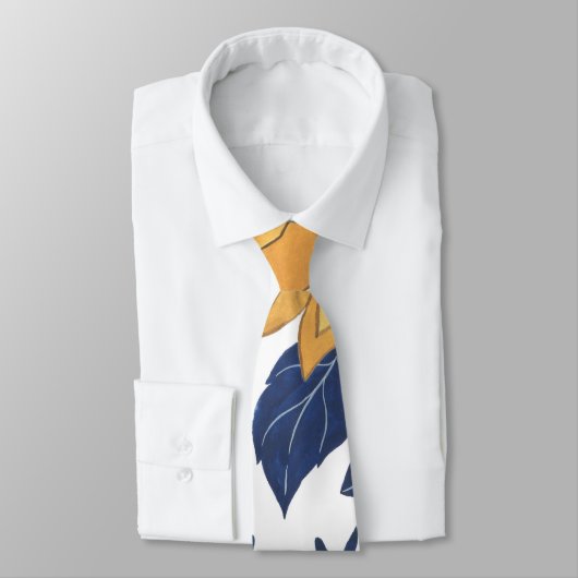 Cravate florale (Attaché)