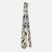 Cravate florale animale de Redoute d'oiseaux (Devant)