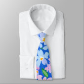 Cravate Florale, Cravate Fleur, Cadeau Cravate, Cr (Attaché)