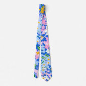 Cravate Florale, Cravate Fleur, Cadeau Cravate, Cr (Dos)