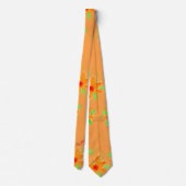 Cravate florale de noix de coco grillée (Dos)