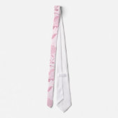 Cravate florale rose (Dos)