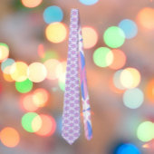 Cravate florale Trans Pride : Fleur avec fierté