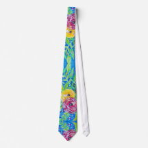 Flore brillante mise en miroir