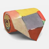 Cravate Flore sur le sable de Paul Klee, Art Abstrait (Roulé)