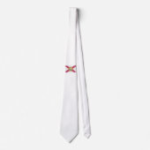 Cravate Florida state flag brush stroke, Florida flag (Devant)