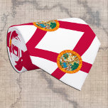 Cravate Floride Cravate, business fashion USA, Florida Dra<br><div class="desc">Cravate : Patriotique Floride Drapeau mode et Floride design d'entreprise USA - amour mon pays,  l'usure de bureau,  Voyage,  patriotes nationaux / fans de sports</div>