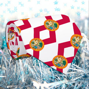 Cravate Floride Cravates, mode USA, Floride Drapeau